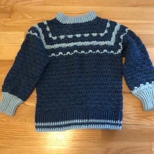 Handmade crochet sweater